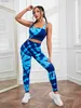 Saisies sur piste pour femmes Set Set Set Push Up Fitness Leggings Workout Top Top Tentime Tentime Pantalon Pantal