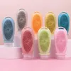 Bouteilles de rangement Shampooing Dispensher Bottle FELT FEUCH SILICONE Voyage pour articles de toilette 100ml DISSING 4 PACK