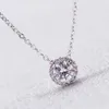 Swarovski Necklaces Pendant Designer Swarovskis Jewelry Silver Angel Wheel Necklace Female Swallow Element Crystal Single Diamond Collar Chain Female