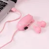 Hubs Cartoon Pink Pig 3 Port USB 2.0 Splitter du moyeu pour ordinateur portable USB Hub 2.0 Clavier