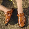 Pantofole Summer Baotou Sandals Uomini Scarpe Scarpe alla moda a due stagioni per la spiaggia per esterni per le grandi dimensioni degli uomini 48