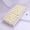 Handmade Soap 50pcs/set 5 Layers 6cm Artificial Carnation Soap Flower Head Eternal Flowers Handmade DIY Material Bouquet Mothers Day Gift Box 240416