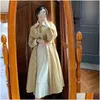 Basic & Casual Dresses Elegant Dress Ladie Long Sleeve Evening Midi Women Designer Vintage Party Korean Female Autumn 210521 Drop Del Dhhct