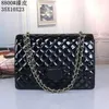 2023 Damestas Echt lederen schoudertas merk postman retro lijn hart dames tas ketting ketting square tas dames verf lederen tas high-end tas multi-colour