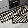 Teppich Teppich Floor Matte 2pcs Mehrfarbige Mehrzweck-Nicht-Slips Home Kitchen Badezimmer Wasser und Öl absorbierende Fußpolster