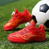 أحذية كرة القدم الأمريكية أطفال كرة القدم بويز فتيات الأحذية المرابطين غير المنقوشين في الهواء الطلق العشب FUTSAL TF ​​TURF SHIVERS