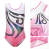 Shorts Girls Ballet Leotards Child Gymnastics Dance Costume Sleeveless Dance Bodysuit Kids Ballerina Training Shorts With Pannband