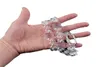 Collier de verrouillage de chaîne acrylique transparent transparent pour hommes Femmes Résine Clai Spike Collier Pendant Pendre des bijoux de la mode3911681