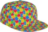 Boll Caps Autism Awareness Baseball Cap Män Kvinnor Justerbar Snapback Flat Brim Hip Hop Hatts