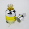 Bouteilles de rangement 100pcs jaune vide 20 ml d'huile essentielle Big Bottle Pritepper Perfume pour 20 ml de couleur