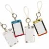1pcs Cute Transparent Lanyard Card Holder Holder Student Credential For Pass Card Credit Card Straps Key Ring Gift Q769#