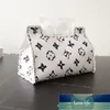 Designer Fabric Tissue Box Bomull och linne servettboxar Vävnadsväska Tedekoration Ny kinesisk vävnadslåda