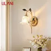 Wall Lamps ULANI Contemporary Lamp French Pastoral LED Creative Flower Living Room Bedroom Corridor Home Decoration