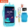 Montres 2G Smart Phone Regarder Kids Camera Video Record Music Pédomètre 19 Jeux Habit Suivi des filles Horloge des filles Smartphone