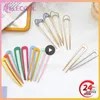 Clips de cheveux Sticks en métal pour femmes coquilles de coquille épingles d'épingles à cheveux minimalistes Headswear