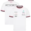 F1 팀 티셔츠 포뮬러 1 레이싱 짧은 슬리브 티셔츠 팬 여름 라펠 폴로 셔츠 캐주얼 여성 남자 티셔츠 대형 저지