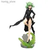 Action Toy Figures 23cm One Punch-Man Anime Figure Senritsu No Tatsumaki S-Class Hero Standing Action Figure Staty Ornament Model Doll Gift Toys Y240415