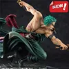 Action Toy Figures Hot One Piece 10cm animated character GK Roronoa Zoro three piece Sa maximum manga animated statue action character series model childrens toy Y24