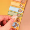 24pcs/veel creatief Capybara Memo Pad Sticky Note Cute n Times Stationery Label Notepad Post Office School Supplies 240410