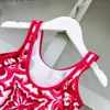 High end childrens swimsuit factory wholesale summer girls onepiece suspender bikini swim wear 240416