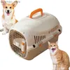 Porteurs de chats caisses maisons portables chat cae extérieur voyage de voyage de transport de voiture lavable transport transport cae chats compagnie de voyage