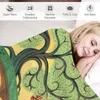 Filtar Besök Shine Poster-1 Throw Filt Flannels Warm Bed Plaid