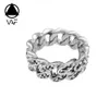 VAF Iced Out Hip Hop Round Cut Diamond Ring Cring Elmancement Lab Lab Lab