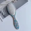 Peigne coiffure peigne coussin imprimé coussin d'air imprimé pèse de style coiffure acide acide massage peigne à cheveux outil de coiffure 240411