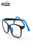 Adolescents anti-bleu verres légers enfants enfants tr slicone optique frame garçon fille vintage claire ordinateur anti-regards eorches uv408746371