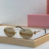 miui okulary przeciwsłoneczne luksusowe owalne okulary przeciwsłoneczne nowoczesne wyrafinowanie debiutanta podwójny most