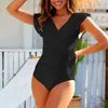 Women's Swimwear Swimsuit Summer Monokini Bikini Trendy Swimming Suit For Women Beachwear Tankini Bathing Suits 2024