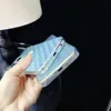 Gradient Colorful Case for iPhone 15 14 Pro Max 13 12 11 Ripple Laser Feather Shockproof Acrylic Cover for iPhone 15Pro