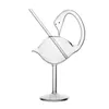 Verres à vin 180 ml de cocktail créatif Swan Design Clear Novely Drink tasse pour KTV Bar Night Party Set