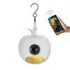 Other Bird Supplies Smart Feeder With Camera Apple Shape Hummingbird Multifunctional Live Instant NotificationFor Lover