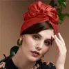 Vêtements ethniques français vintage turban chapeau mode femelle bandana bandana bandana féminine couverture couverture de couverture de la tête de la tête enveloppe de l'écharpe musulmane Bonnet