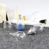 Bottles 10X Water Drop Glass Wishing Bottle With Mix Lid Magic Potion Lucky Transfer Amulet DIY Necklace Couple Holiday Pendant