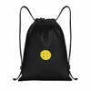 customizable Pickleball and Net Drawstring Bags Gym Bag Hot Lightweight P14R#