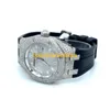 Audemar Pigue Luxury Watches Men's Automatic Watch Audemar Pigue Donna Royal Oak Orologio Argento 33mm Su Misura 10ct Diamanti Fncc