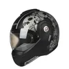 Motorradhelme BEON Schwarz Sicherheit Schutz Vollgesicht Urban Streed Bike Helm Europäischer und amerikanischer Headform Racing Cascos da Moto