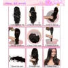 Natural Silky Straight Synthetic Front Long Full Wigs High Temperature Fiber 10% Human Hair Lace Wig Fashion Black Women