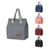 Storage Bags 1pc Lunch Lunchbox Bag For Office Workers Large Capacity Insulated Aluminum Foil Wear-resistant Portable