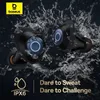 Baseus Bowie MA10 Pro Wireless Earphones 48dB Active Noise Cancellation Bluetooth 5.3 Earbuds 40H Battery Life IPX6 Waterproof 240411