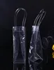 Sac à vin glacé en plastique transparent sac de bouteille de vin simple contenant de nourriture pour boissons à boire Accessoires de cuisine W96161357500