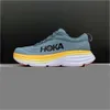 Hokah Running Shoes Hokahs Bondi 8 Clifton 9 Sneaker Black White Blanc de Blanc Peach Whip Shifting Sand Outdoor Size 36-45