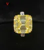 Oevas 30 Karat Topaz High Carbon Diamond Eheringe für Frauen Solid 925 Sterling Silber Engagement Fine Schmuck 2011891772