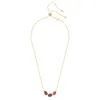 Designer Swarovskis jóias xi jia 1 1 modelo original cariti acacia colar elemento feminino de cristal de colarinho de feijão vermelho representante feminino representante