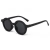 Childrens sunglasses inset style round frame 1-7 year old baby sunglasses sun shading sun protection 240416