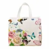 n-woven Fabric Shop Bag Women Travel Grocery Bag Waterproof Butterfly Printing Shop Pouch Eco Folding Bag Storage W0EV#