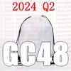 Bolsas de compras mais recentes 2024 Q2 GC48 GC 48 Bunco de bolso e puxe a bolsa de corda Bolsa grátis