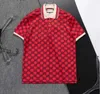 Классические мужчины Поло Рубашка Дизайнер летние мужские рубашки роскошные бренд-бренд-рубашка для рубашки для бизнеса, повседневная футболка